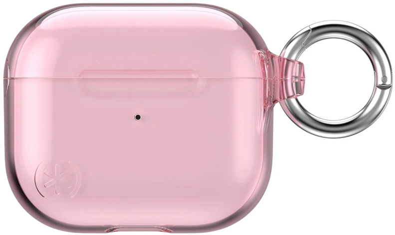 Ausinės Speck Presidio Clear - dėklas skirtas Apple Airpods 3 gen with Microban (Icy Rožinė)
