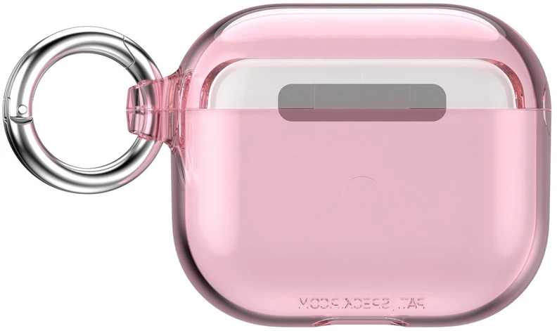 Ausinės Speck Presidio Clear - dėklas skirtas Apple Airpods 3 gen with Microban (Icy Rožinė)