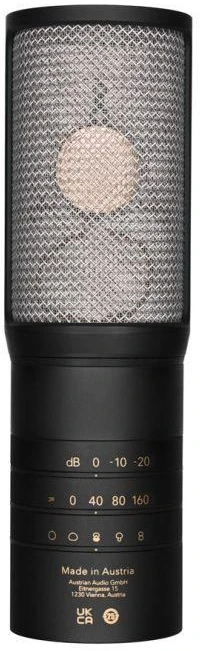 Didelio diafragmos skersmens kondensatorinis mikrofonas – Austrian Audio OC-S10 studijos komplektas