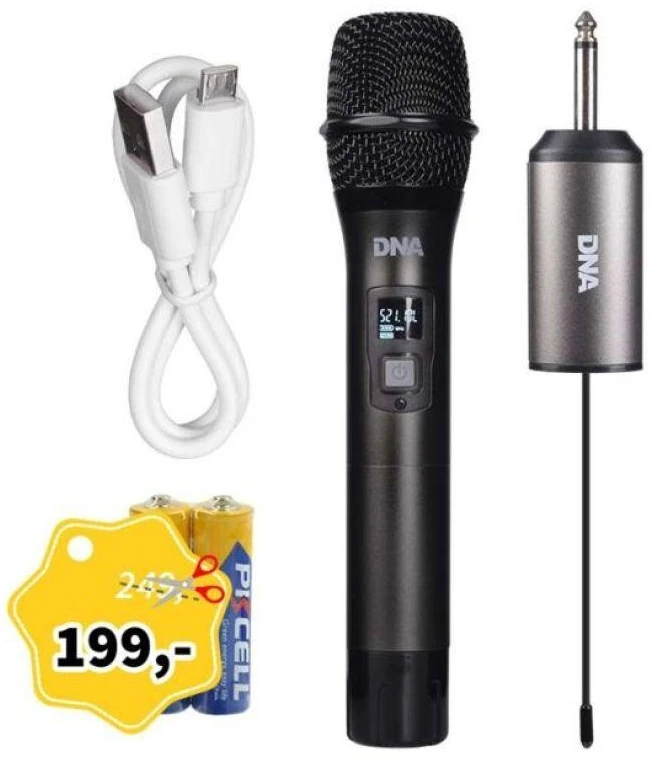 Bitmat DNA FU VOCAL SET belaidis dinaminis mikrofonas