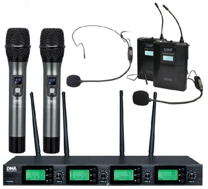 „Dna Professional DNA RV-4“ – belaidė mikrofonų sistema
