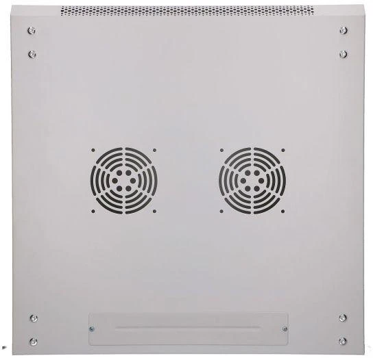 Extralink Sieninė spinta su stiklinėmis durimis12U 600x600 , pilka