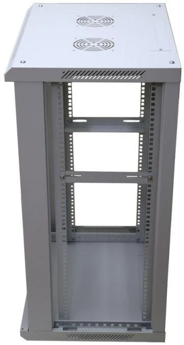 EXTRALINK 18U 600X600 ant sienos montuojama spintelė pilka