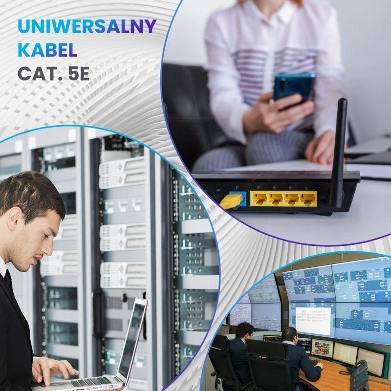 Extralink CAT5E UTP (U/UTP) V2 vidaus patalpoms | Susuktos poros tinklo kabelis | 305M