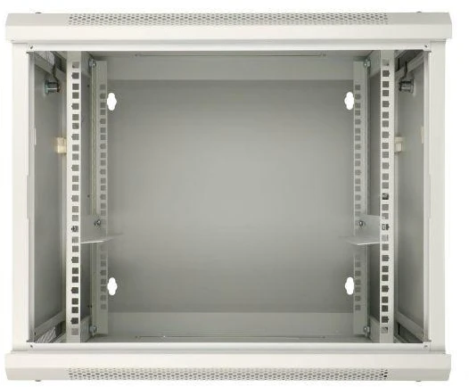 EXTRALINK 9U 600X600 AZH sieninė spintelė sūpynės tipo pilka