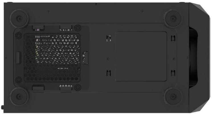 Ausinės FURY KOMPIUTERIO KORPUSAS FURY SHOBO RGB MIDI TOWER SU LANGU Juodas