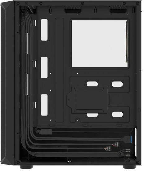 Ausinės FURY KOMPIUTERIO KORPUSAS FURY SHOBO RGB MIDI TOWER SU LANGU Juodas