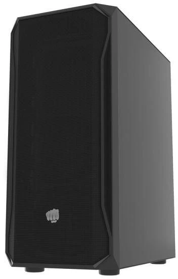 Ausinės FURY KOMPIUTERIO KORPUSAS FURY SHOBO RGB MIDI TOWER SU LANGU Juodas