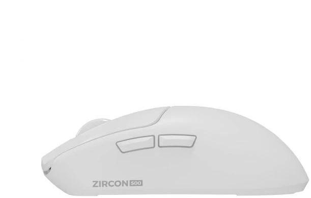 Genesis Zircon 500 G2 | Pelė žaidimams | Wireless/su laidu | 2.4 GHz, Bluetooth, USB | Baltas