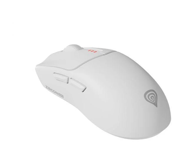 Genesis Zircon 500 G2 | Pelė žaidimams | Wireless/su laidu | 2.4 GHz, Bluetooth, USB | Baltas