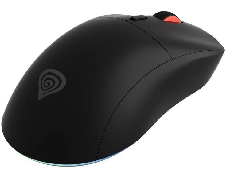 Ausinės GENESIS Zircon XIII Žaidimų pelė Ambididextriška RF Belaidė + USB Type-C Optinė 26000 DPI