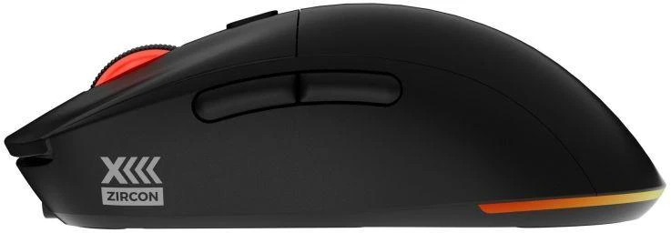 Ausinės GENESIS Zircon XIII Žaidimų pelė Ambididextriška RF Belaidė + USB Type-C Optinė 26000 DPI