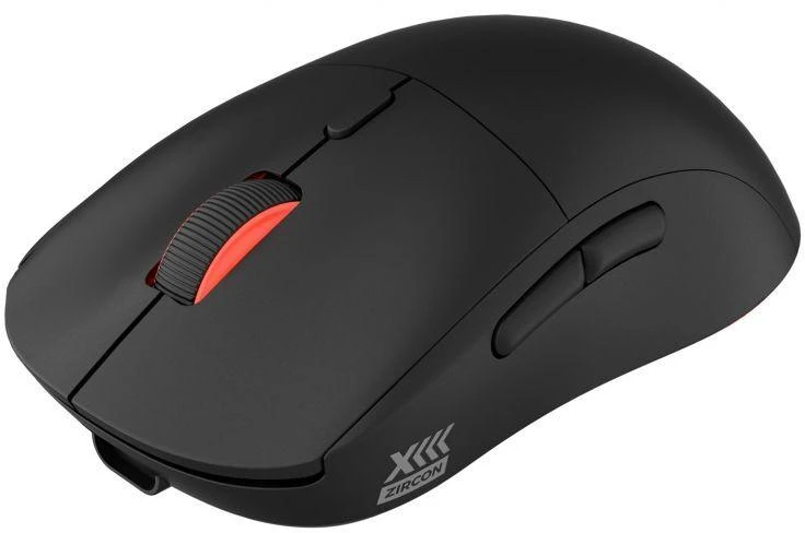 Ausinės GENESIS Zircon XIII Žaidimų pelė Ambididextriška RF Belaidė + USB Type-C Optinė 26000 DPI