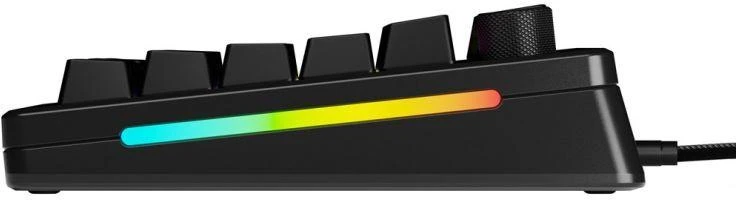 Glorious GMMK 3 Pro HE 75 % žaidimų klaviatūra – Pre-Built, ANSI US išdėstymas, Fox HE Switches, juodos spalvos