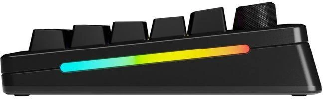 Glorious GMMK 3 Pro HE belaidė 75 % žaidimų klaviatūra – Pre-Built, ANSI US išdėstymas, Fox HE Switches, juodos spalvos