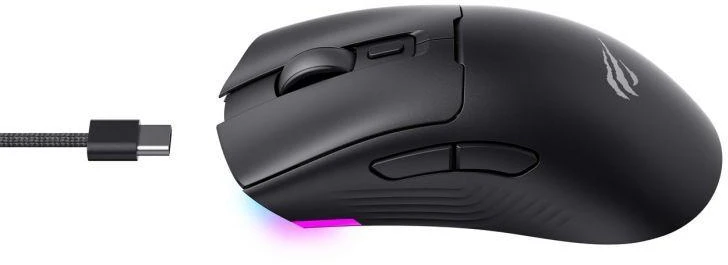 Havit MS966WB - gaming belaidė pelė, juodas