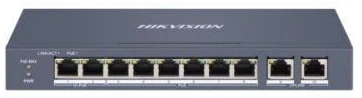 Šakotuvas SWITCH POE DS-3E1310HP-EI 8 PRIEVADŲ Hikvision