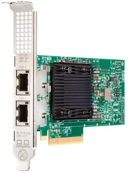 Hewlett Packard (HP) HPE Broadcom BCM57416 Ethernet 10Gb 2 prievadų BASE-T adapteris, skirtas vidiniam 10 Mbit/s ryšiui