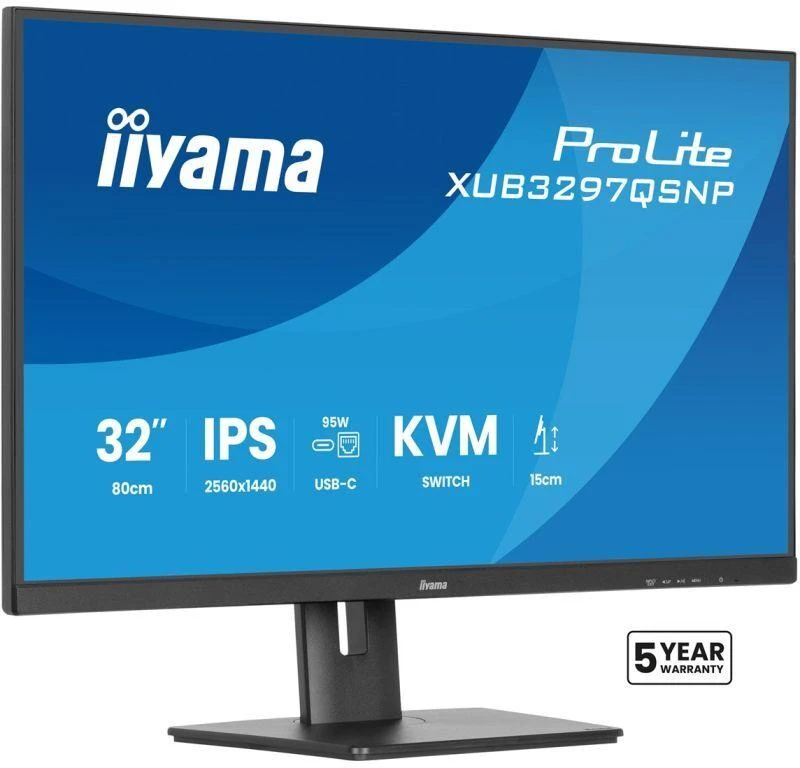 Monitorius iiyama ProLite XUB3297QSNP-B1 - 100Hz | QHD | IPS | 32"