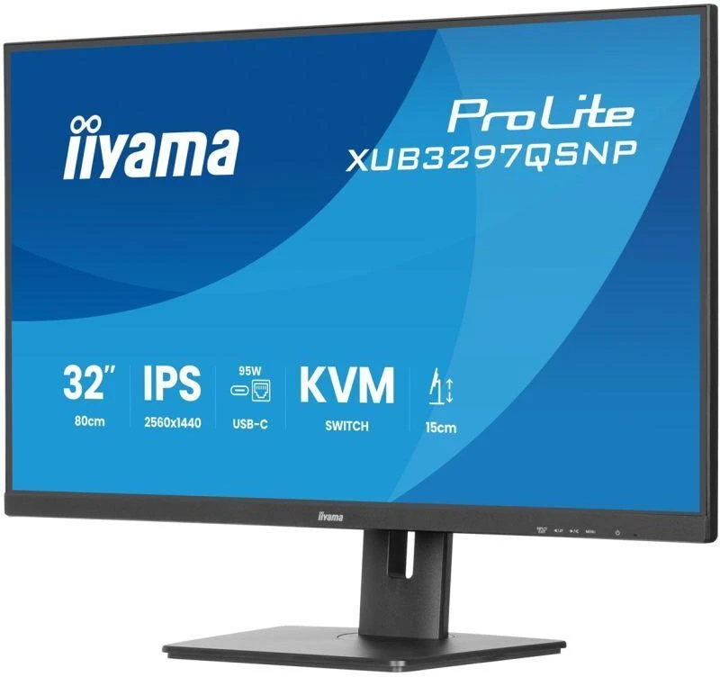 Monitorius iiyama ProLite XUB3297QSNP-B1 - 100Hz | QHD | IPS | 32"