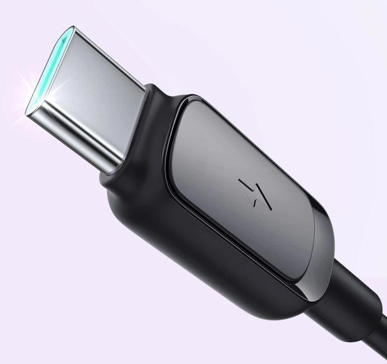 Joyroom Daugiaspalvių serijos A14 USB-A / USB-C 3A kabelis 1.2 m - Juodas