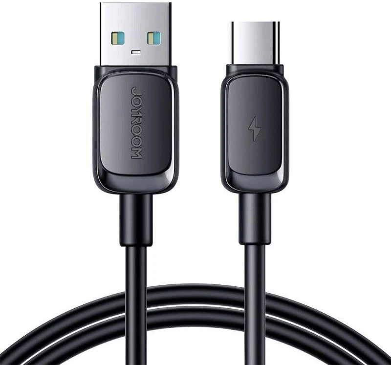 Joyroom Daugiaspalvių serijos A14 USB-A / USB-C 3A kabelis 1.2 m - Juodas