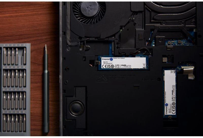 Ausinės Kingston SSD 1000 GB NV3 M.2 2280 PCIe 4.0 NVMe
