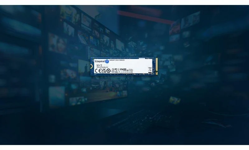 Ausinės Kingston SSD 1000 GB NV3 M.2 2280 PCIe 4.0 NVMe