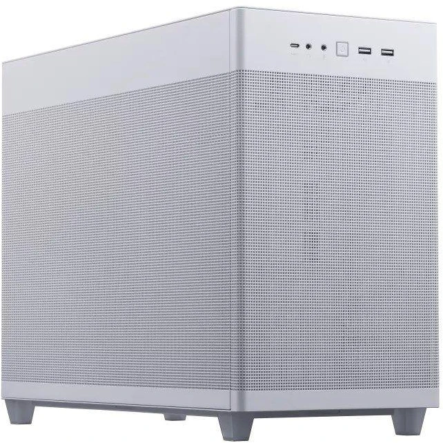 ASUS AP201 PRIME mATX CASE MESH TG Baltas