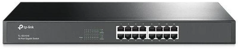 Ausinės Komutatorius TP-LINK TL-SG1016 (16x 10/100/1000 Mbps)