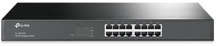 Ausinės Komutatorius TP-LINK TL-SG1016 (16x 10/100/1000 Mbps)