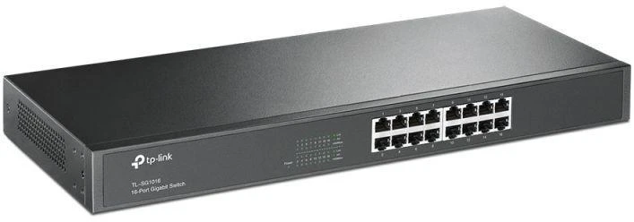 Ausinės Komutatorius TP-LINK TL-SG1016 (16x 10/100/1000 Mbps)