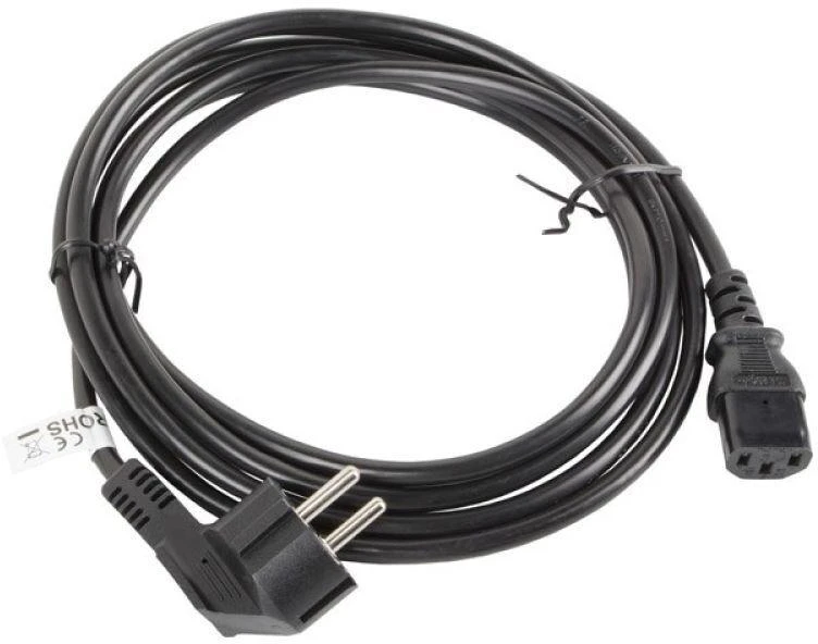 LANBERG CA-C13C-11CC-0030-BK maitinimo kompiuterio kabelis VDE CEE 7/7-> C13 3m