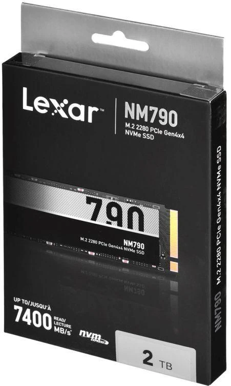 Ausinės Lexar NM790 2TB M.2 PCIe NVMe SSD