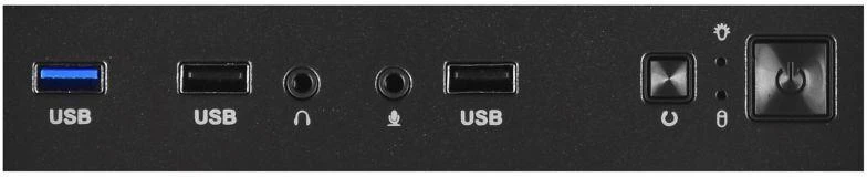 Modecom kompiuterio korpusas be maitinimo šaltinio Logic Aramis ARGB MINI USB 3.0