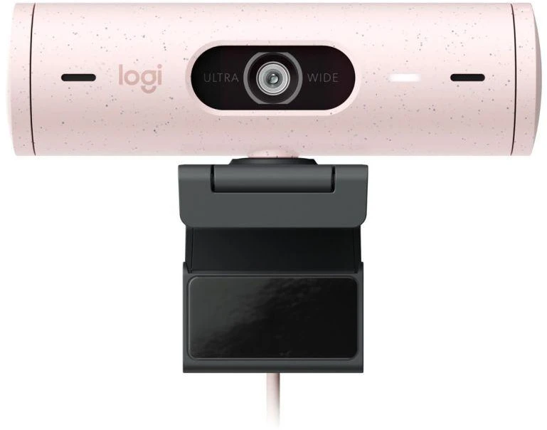Internetinė kamera Logitech BRIO 500, Rožinės spalvos