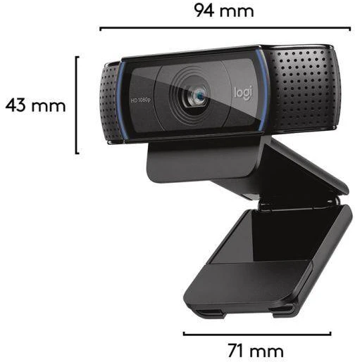 Ausinės Logitech C920 interneto kamera 960-001055