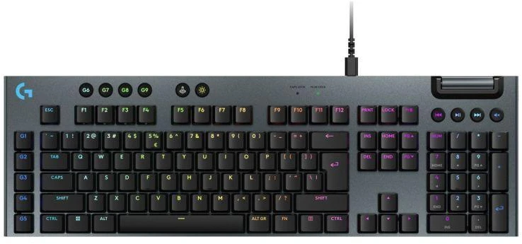 Logitech G G915 X klaviatūra Gaming USB QWERTY US International Juodas