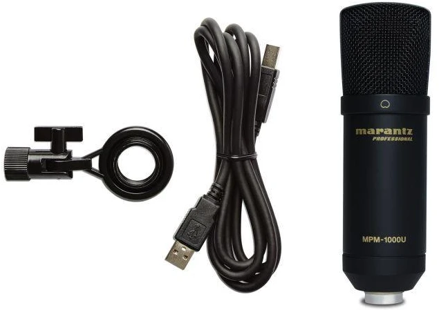 MRZ Marantz MPM-1000U mikrofonas Juoda