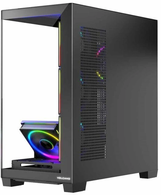 Ausinės MODECOM VOLCANO STELLAR ARGB MIDI 5F Juodas KORPUSAS