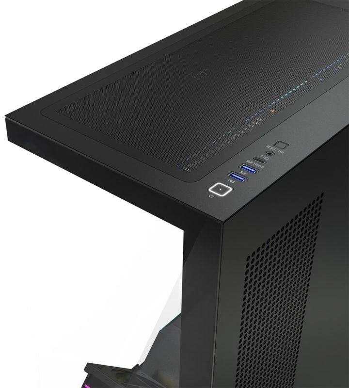 Ausinės MODECOM VOLCANO STELLAR PLUS ARGB MIDI 8F Juodas KORPUSAS