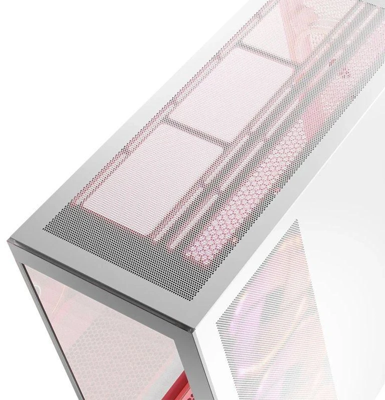 Ausinės MODECOM VOLCNO SPACE APEX ARGB MIDI baltas korpusas