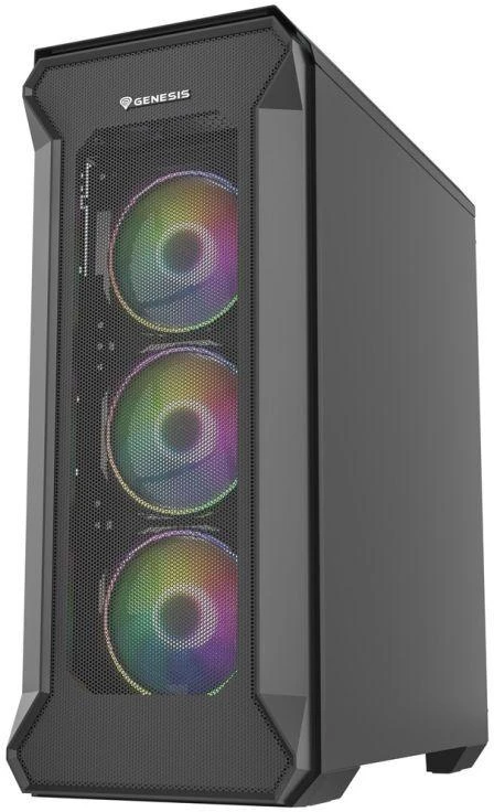 Genesis | PC Case | IRID 505 ARGB | Juodas | Midi-Tower
