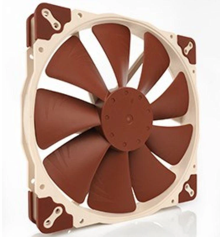 Noctua NF-A20 FLX Kompiuterio dėklas Fan 20 cm rusvai gelsvas, Brown