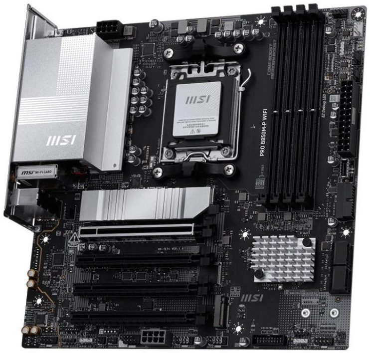 Pagrindinė plokštė MSI PRO B850M-P WIFI