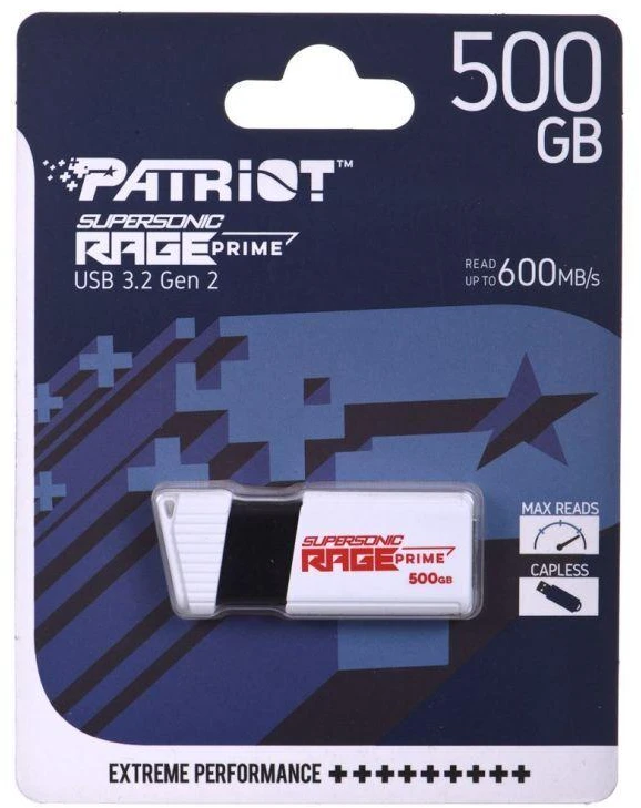 Patriot PenDrive Rage Prime 500GB USB 3.2 600MB/s