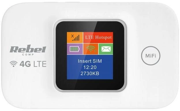 REBEL 4G LTE MODEMAS-MIFI MARŠRUTIZATORIUS