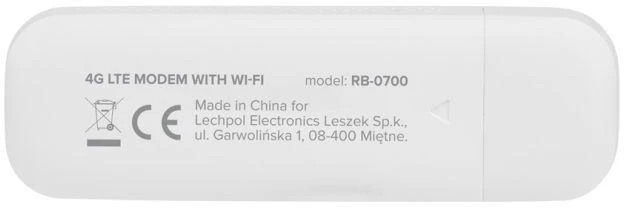 REBEL 4G modemas su WiFi