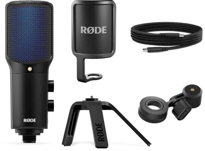 Ausinės RODE NT-USB+ - Kondensatorinis USB mikrofonas