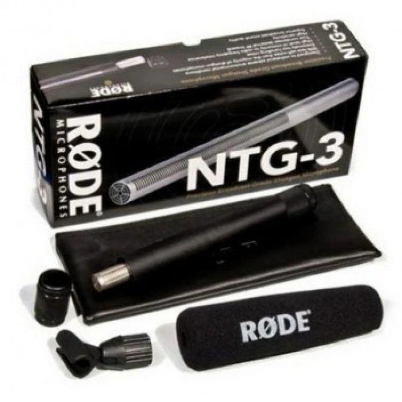 Rode Mikrofonas - RØDE NTG-3B, Juodas